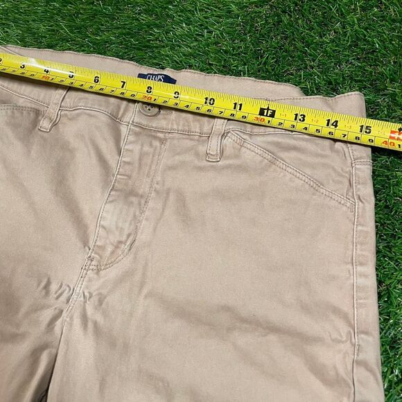 Chaps khaki slim fit cotton pants women's (8) - Picture 5 of 7